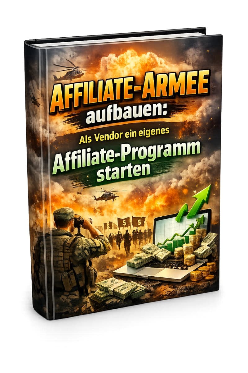 Cover – Affiliate-Armee aufbauen: PDF-Ratgeber von RatgeberPlatz.de