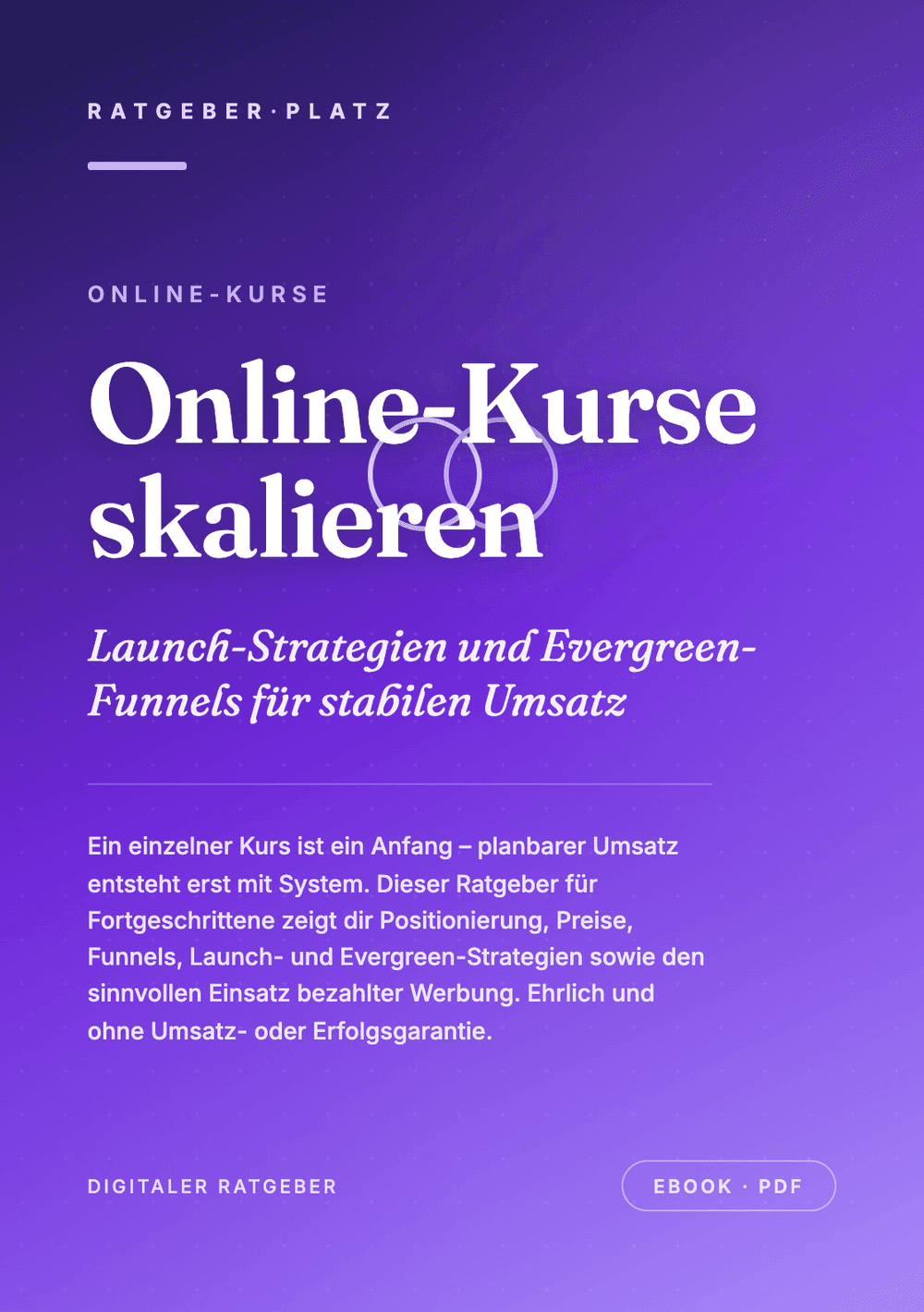 Cover: Online-Kurse skalieren
