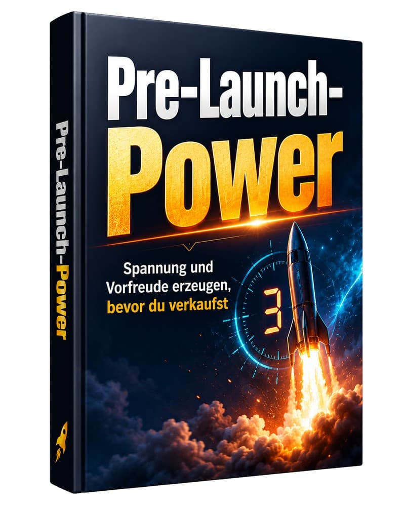 Cover – Pre-Launch-Power: PDF-Ratgeber von RatgeberPlatz.de