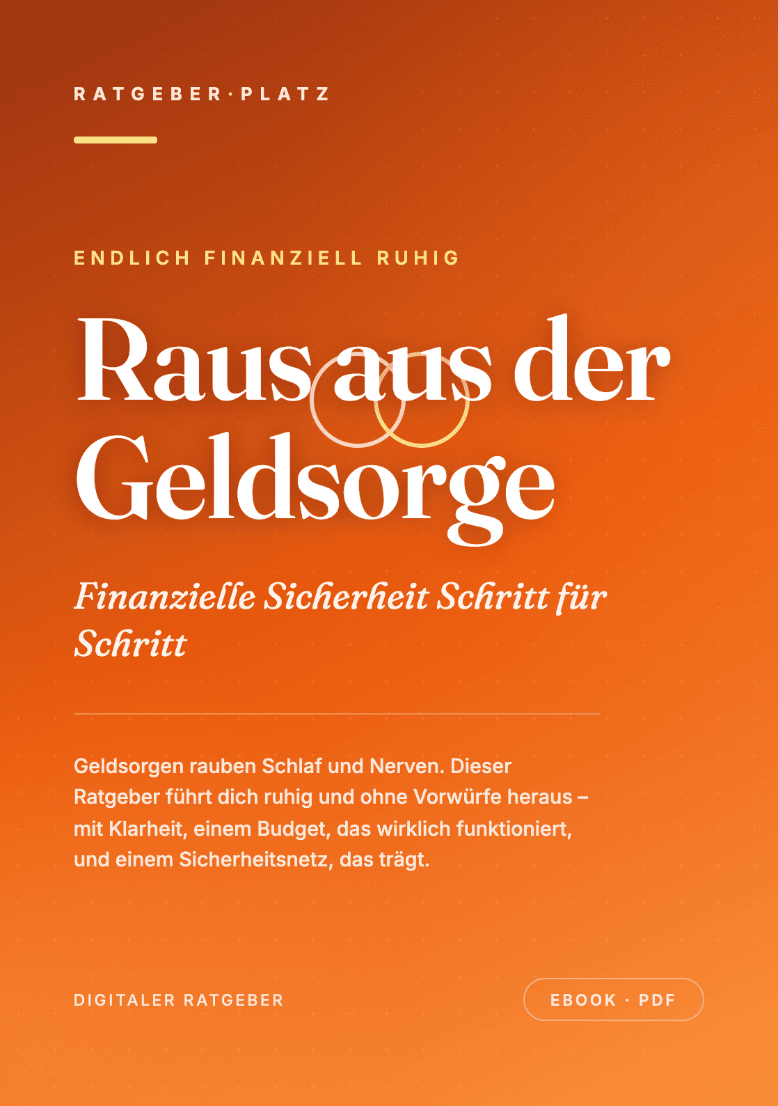 Cover: Raus aus der Geldsorge