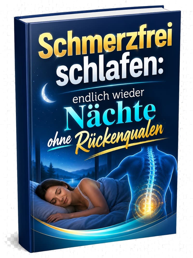 Cover – Schmerzfrei schlafen: PDF-Ratgeber von RatgeberPlatz.de