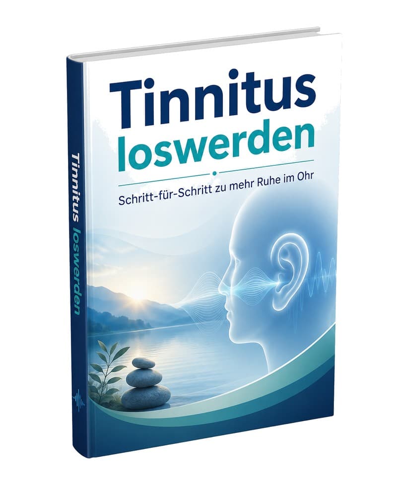 Cover – Tinnitus loswerden: PDF-Ratgeber von RatgeberPlatz.de