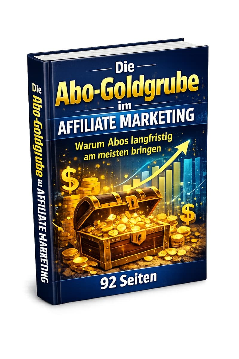 Cover – Die Abo-Goldgrube im Affiliate Marketing: PDF-Ratgeber von RatgeberPlatz.de