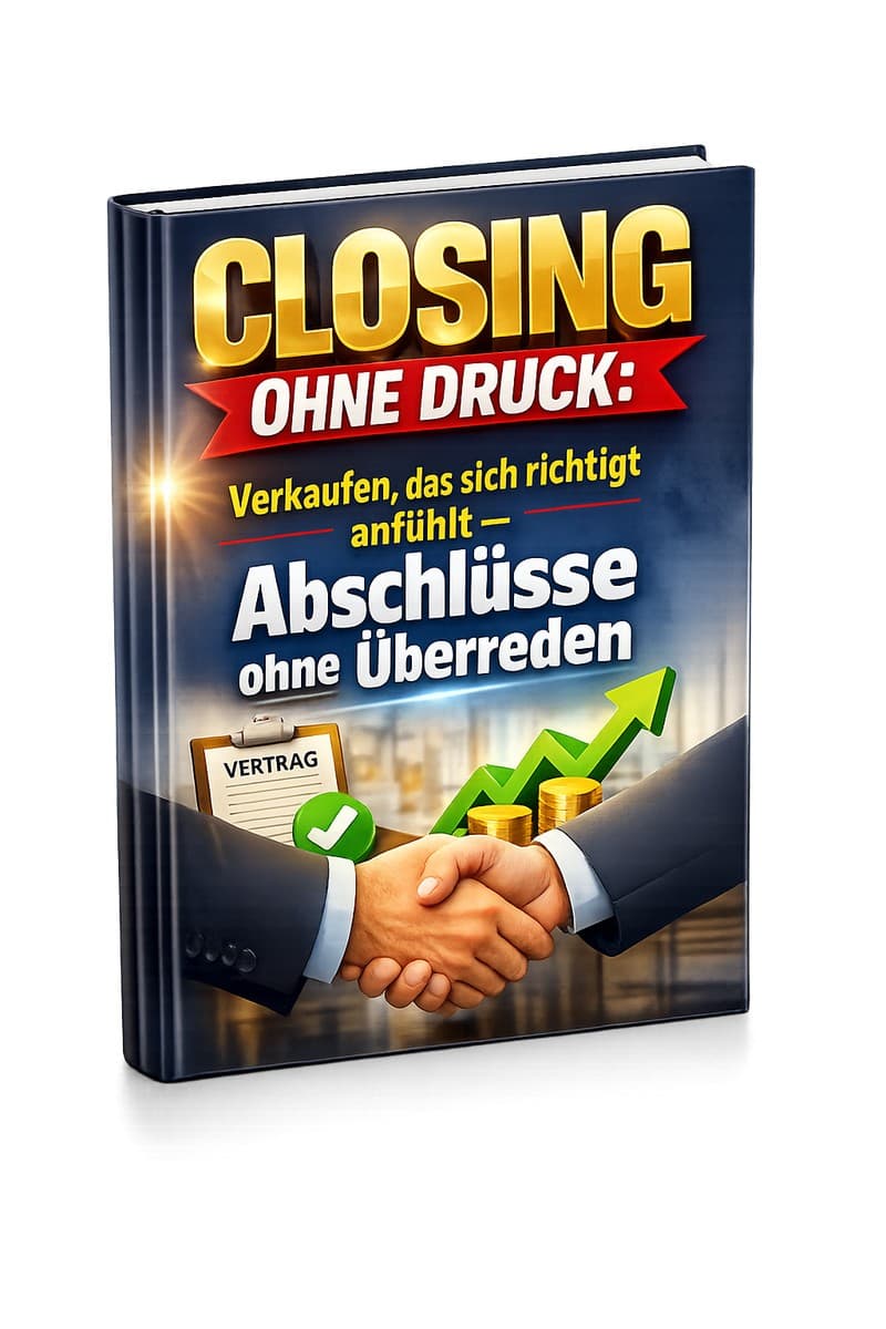 Cover – Closing ohne Druck: PDF-Ratgeber von RatgeberPlatz.de
