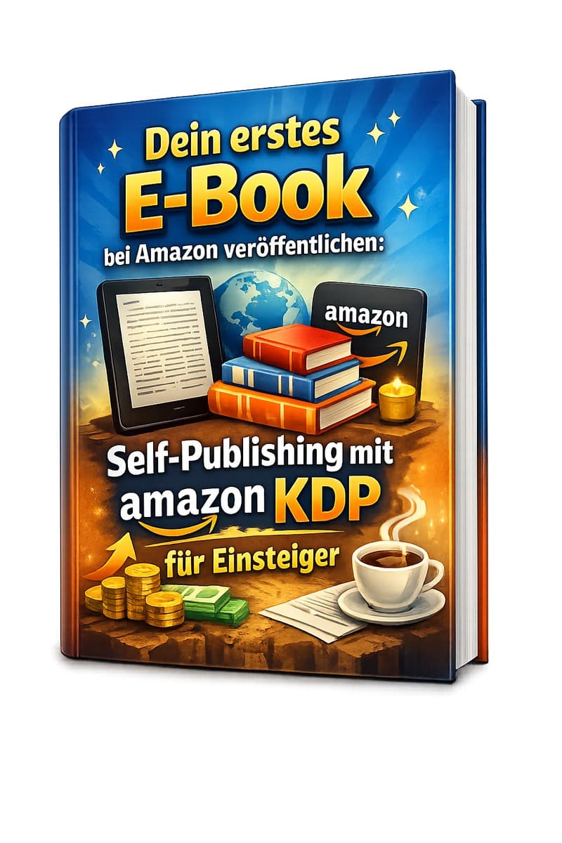 Cover – Dein erstes E-Book auf Amazon: PDF-Ratgeber von RatgeberPlatz.de