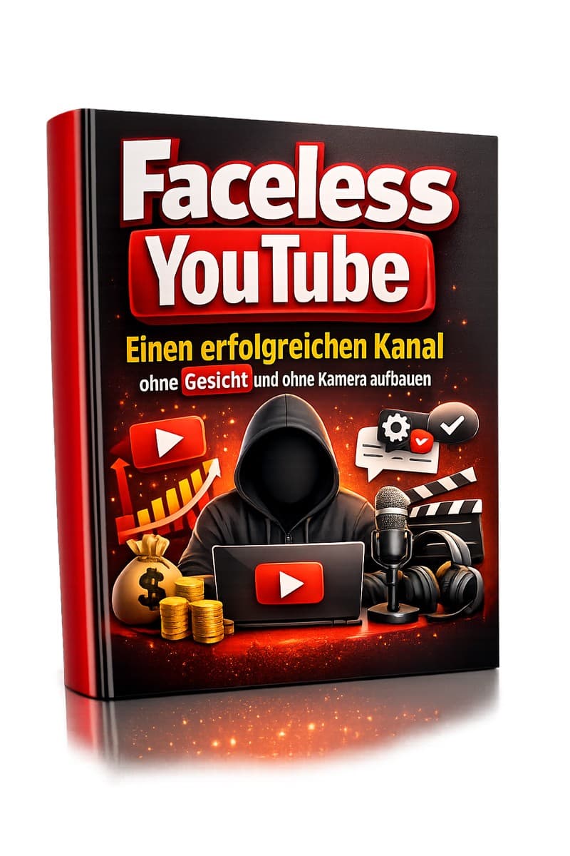 Cover – Faceless YouTube: PDF-Ratgeber von RatgeberPlatz.de