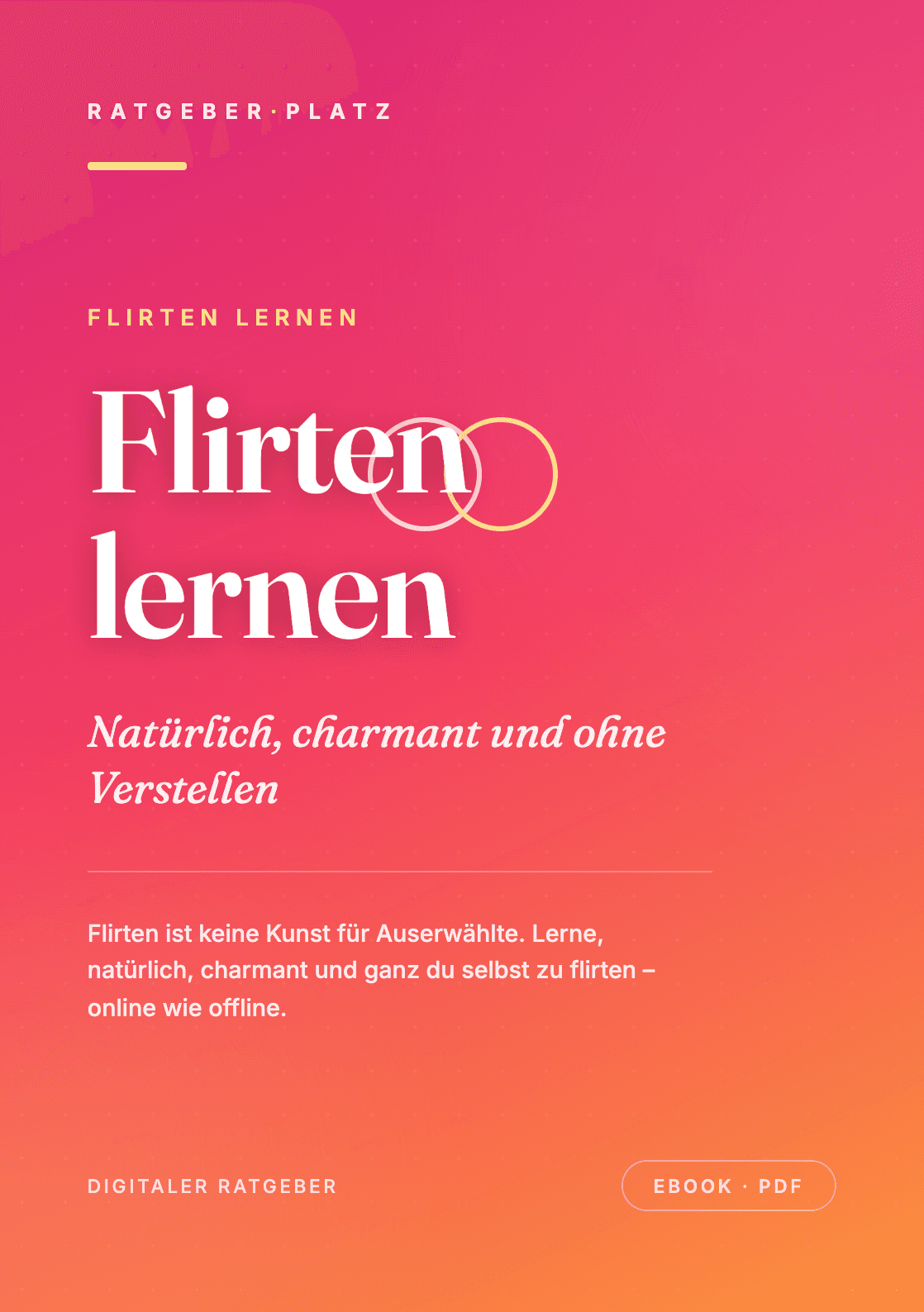 Cover: Flirten lernen