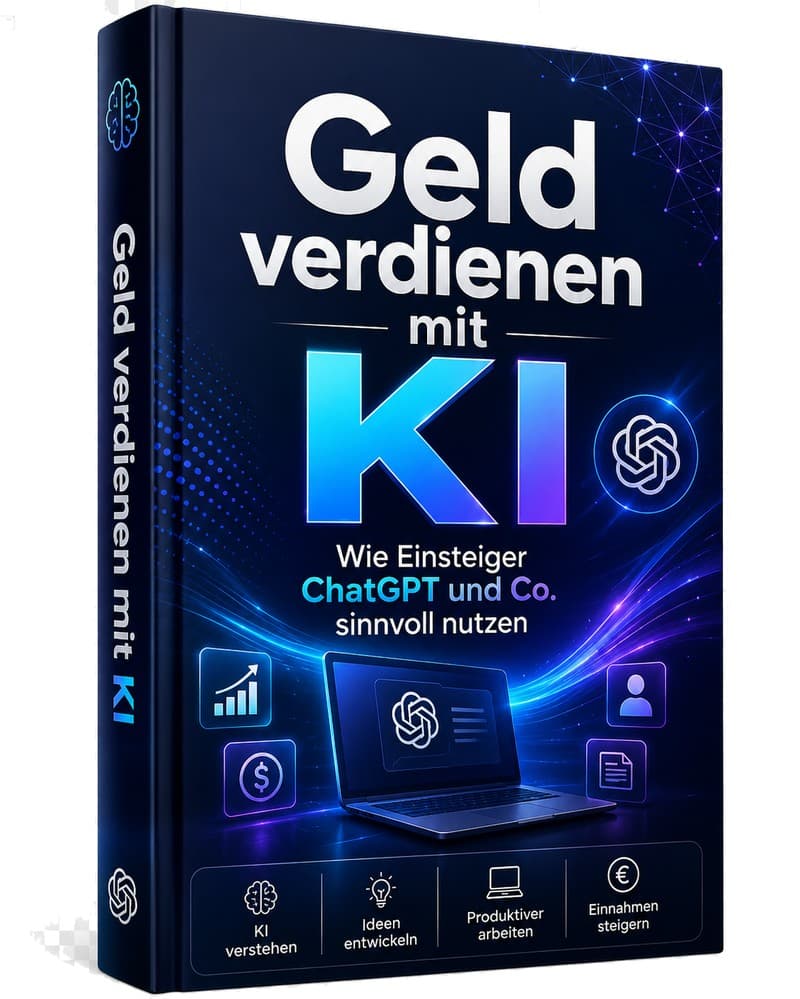 Cover – Geld verdienen mit KI: PDF-Ratgeber von RatgeberPlatz.de