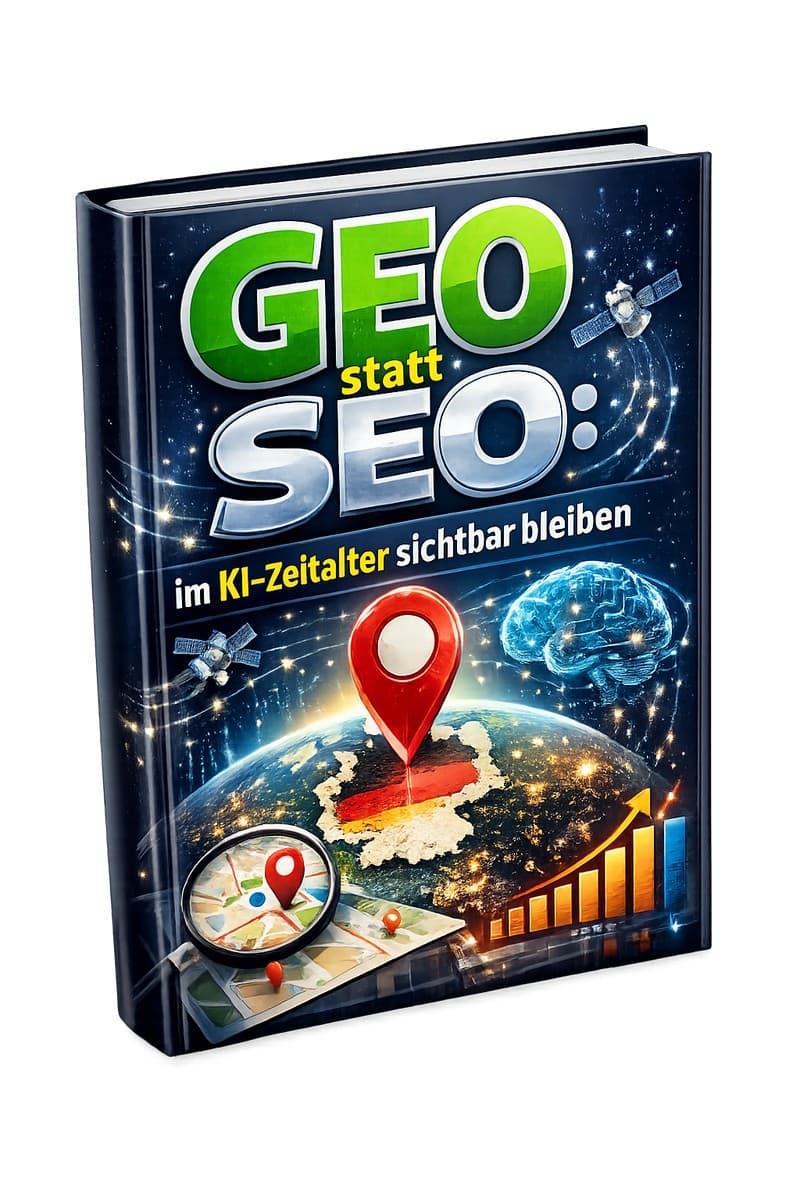 Cover – GEO statt SEO: PDF-Ratgeber von RatgeberPlatz.de