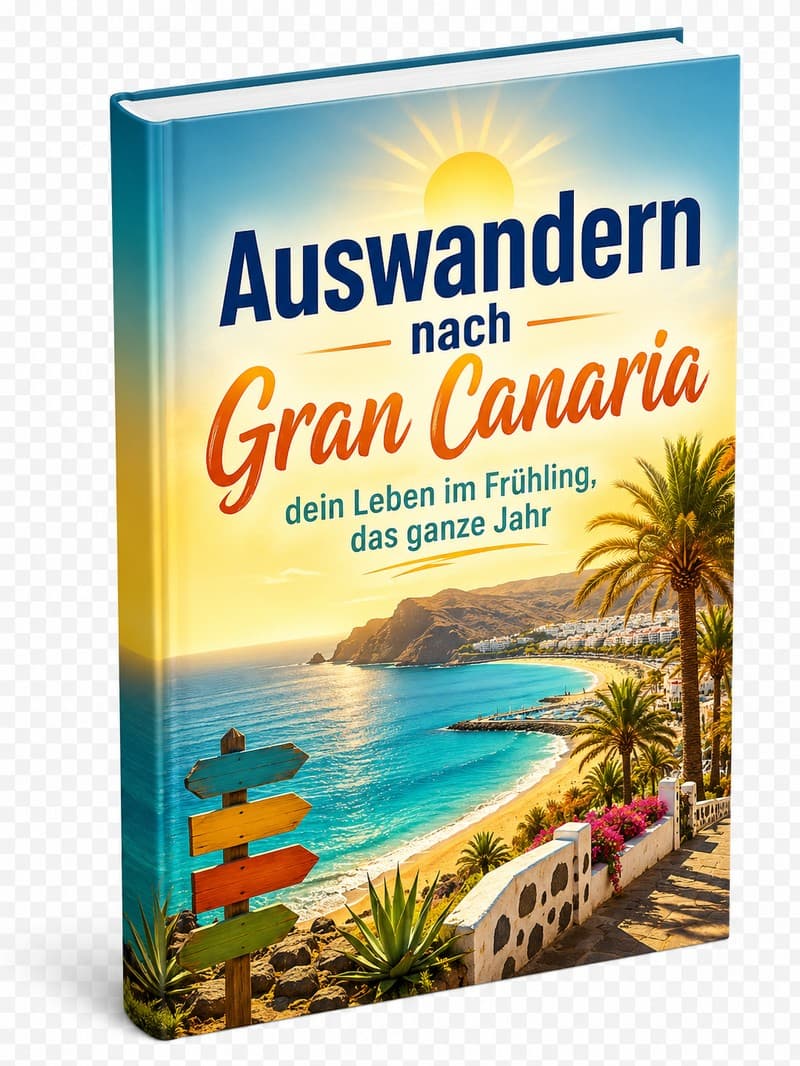 Cover – Auswandern nach Gran Canaria – dein Leben im Frühling, das ganze Jahr: PDF-Ratgeber von RatgeberPlatz.de
