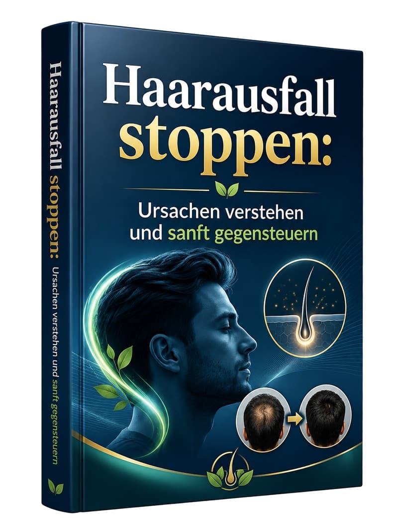 Cover – Haarausfall stoppen: PDF-Ratgeber von RatgeberPlatz.de