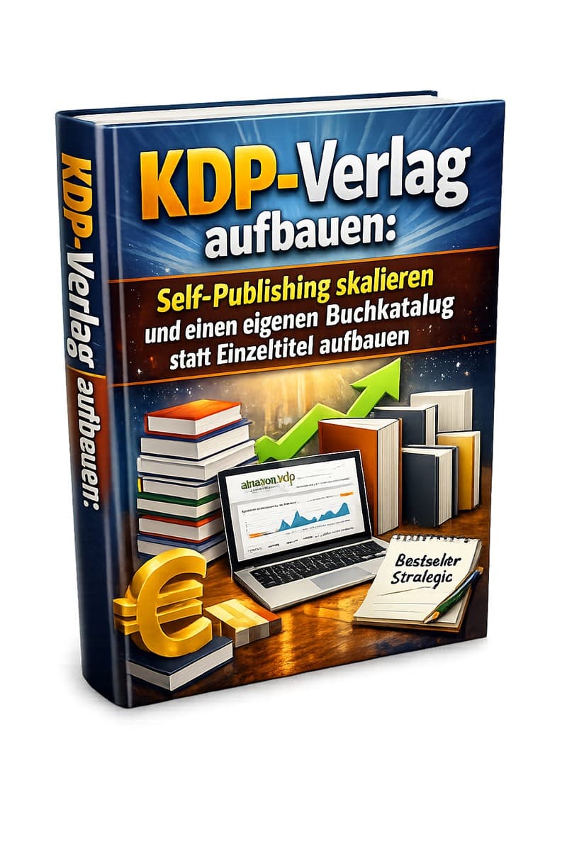 Cover – KDP-Verlag aufbauen: PDF-Ratgeber von RatgeberPlatz.de