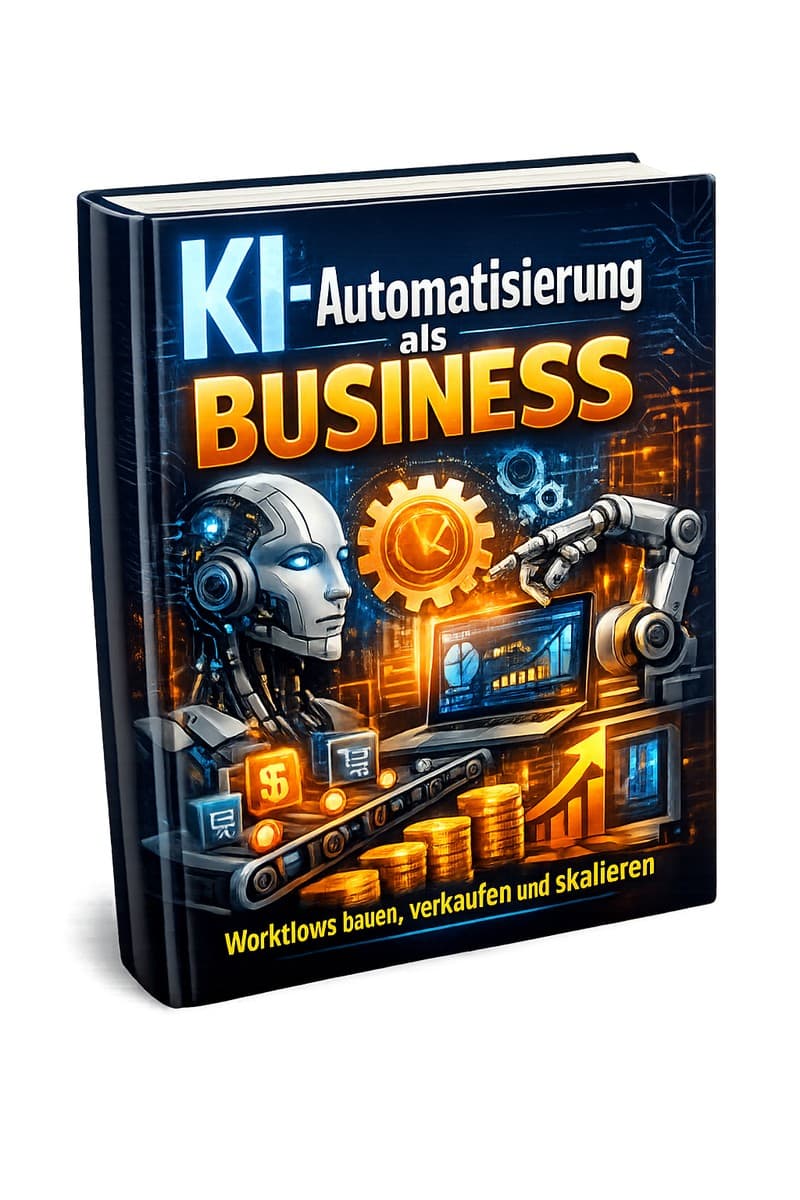 Cover – KI-Automatisierung als Business: PDF-Ratgeber von RatgeberPlatz.de