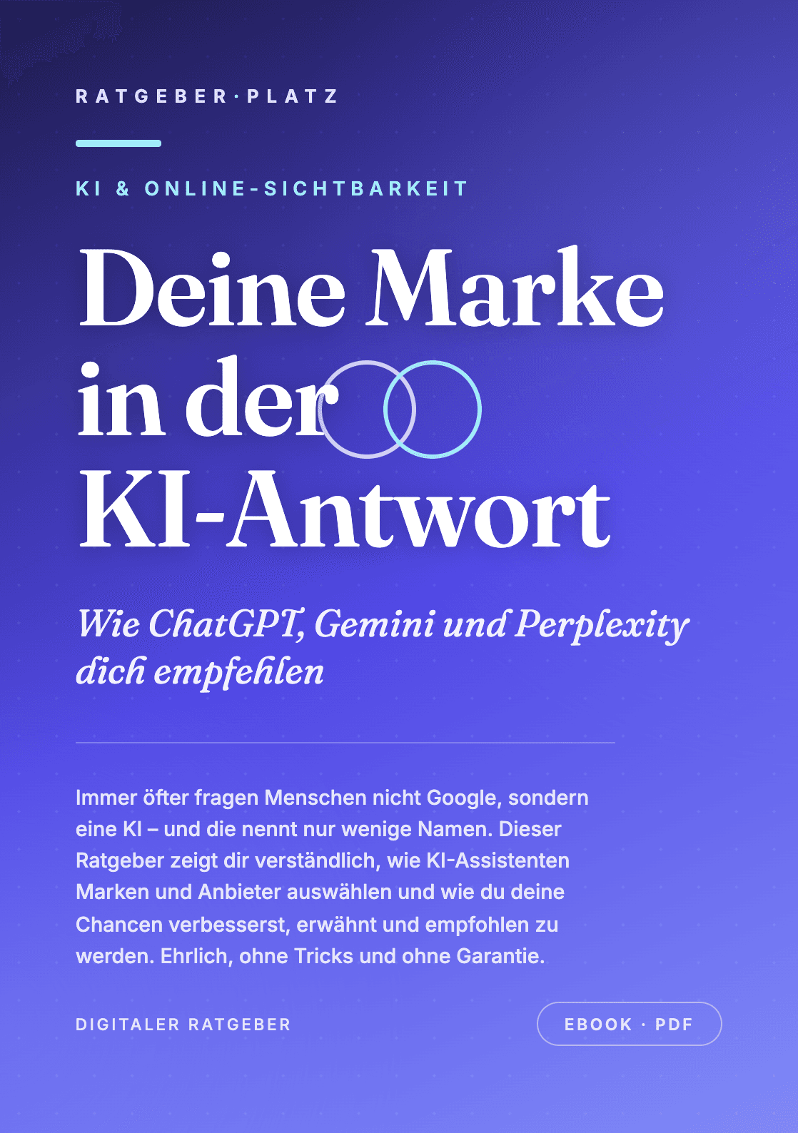 Cover: Deine Marke in der KI-Antwort