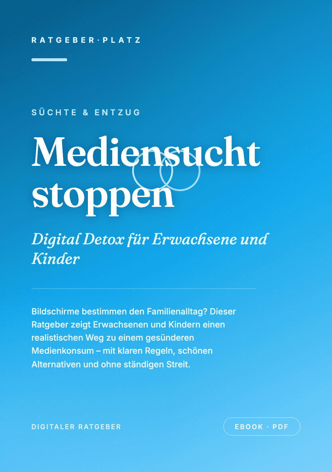 Cover: Mediensucht stoppen