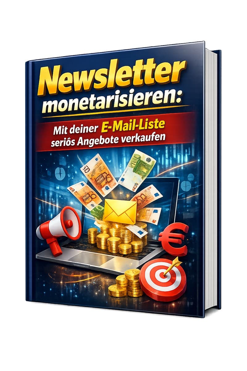 Cover – Newsletter monetarisieren: PDF-Ratgeber von RatgeberPlatz.de