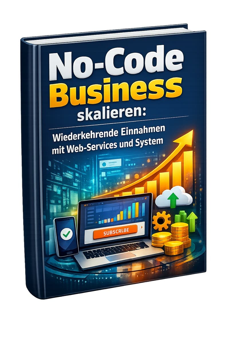Cover – No-Code Business skalieren: PDF-Ratgeber von RatgeberPlatz.de