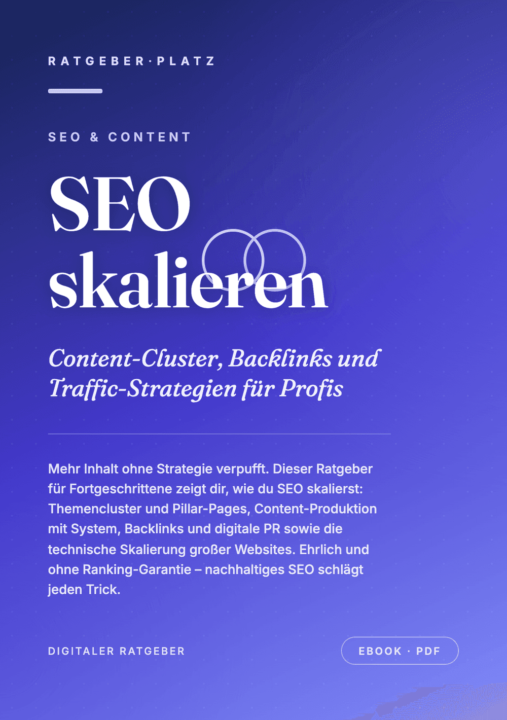 Cover: SEO skalieren