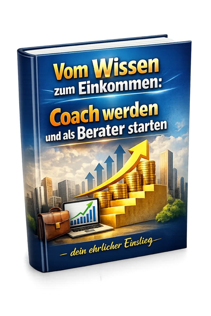 Cover – Vom Wissen zum Einkommen: PDF-Ratgeber von RatgeberPlatz.de