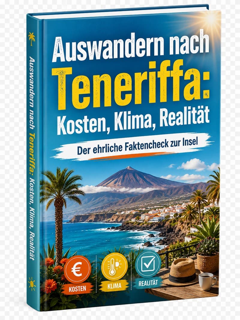 Cover – Auswandern nach Teneriffa: Kosten, Klima, Realität: PDF-Ratgeber von RatgeberPlatz.de