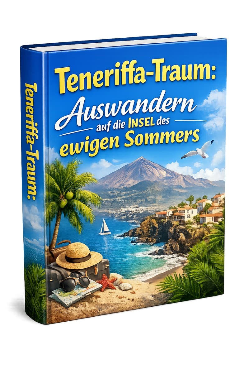Cover – Teneriffa-Traum: Auswandern auf die Insel des ewigen Sommers: PDF-Ratgeber von RatgeberPlatz.de
