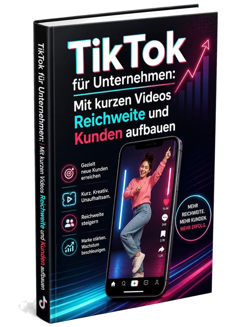 Cover – TikTok für Business: PDF-Ratgeber von RatgeberPlatz.de