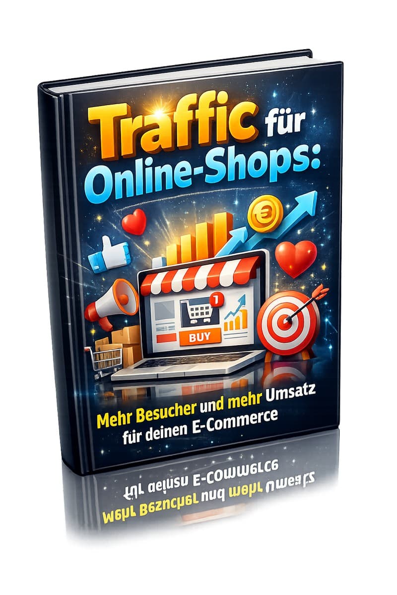 Cover – Traffic für Online-Shops: PDF-Ratgeber von RatgeberPlatz.de