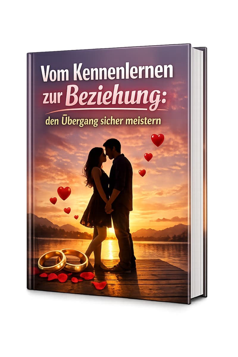 Cover – Vom Kennenlernen zur festen Beziehung: PDF-Ratgeber von RatgeberPlatz.de