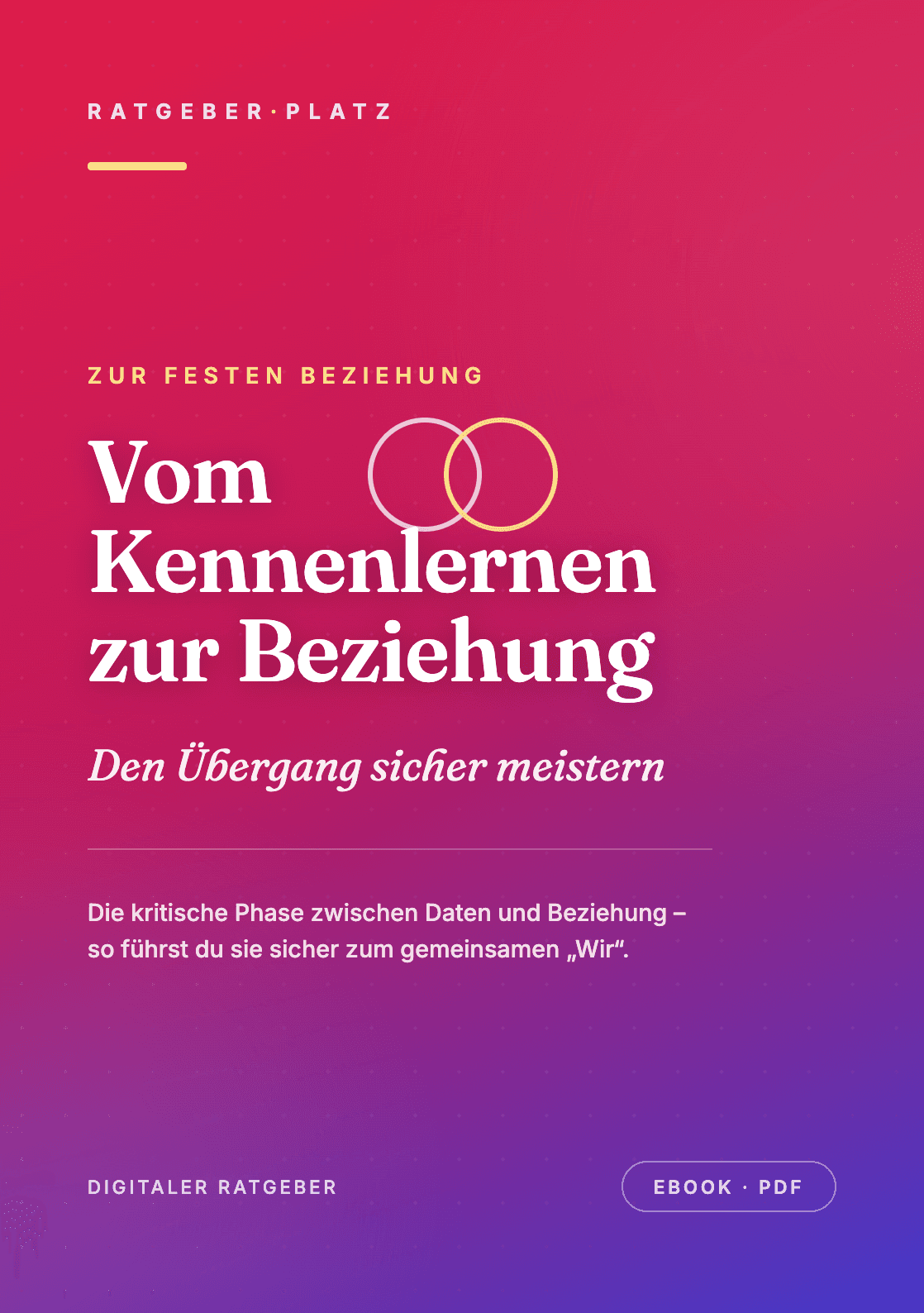 Cover: Vom Kennenlernen zur festen Beziehung