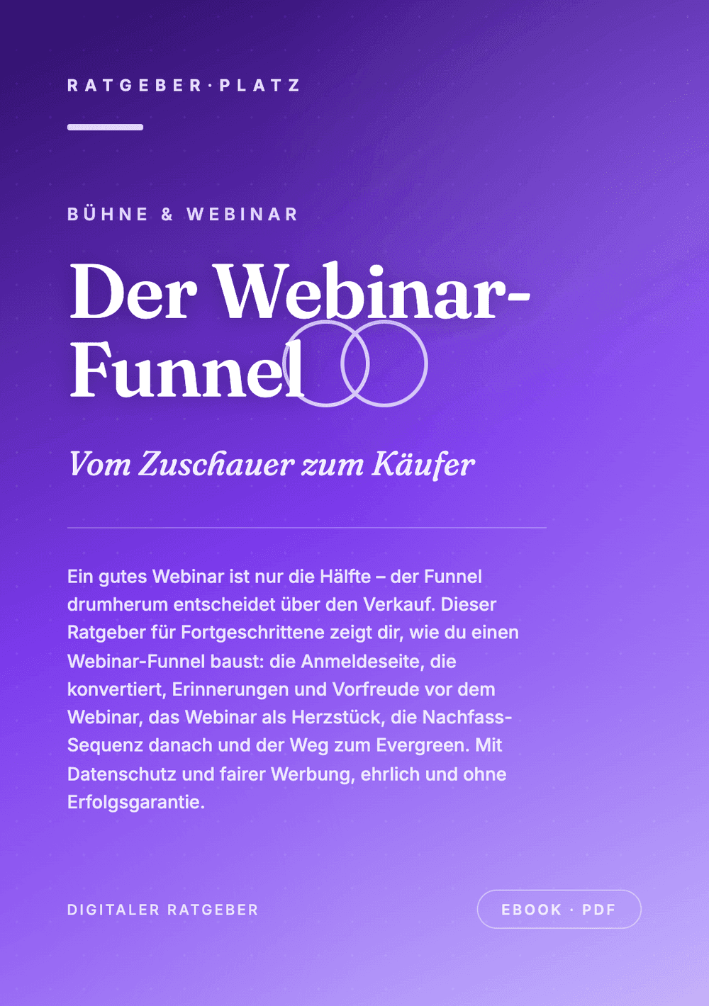 Cover: Der Webinar-Funnel