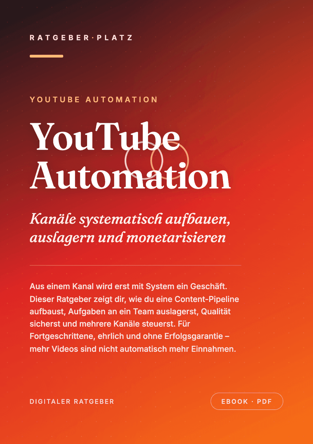 Cover: YouTube Automation